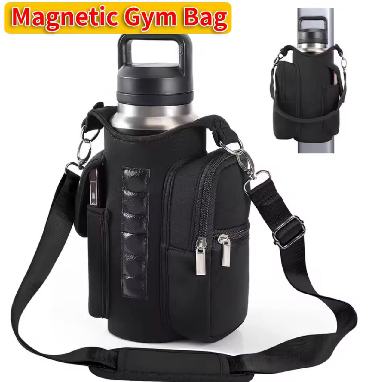Magnetic Water Bottle Holder